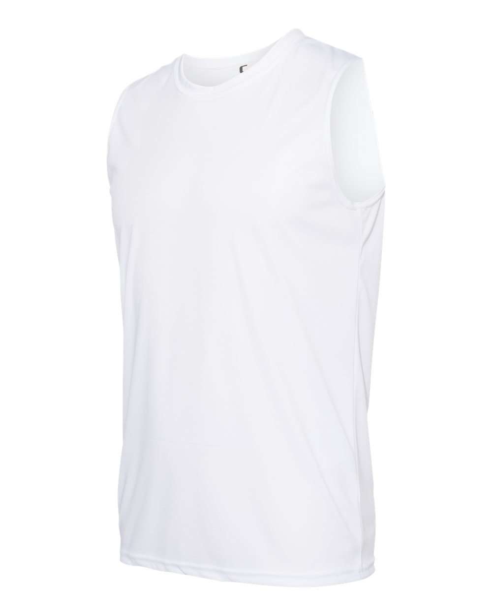 Sleeveless T-Shirt - White