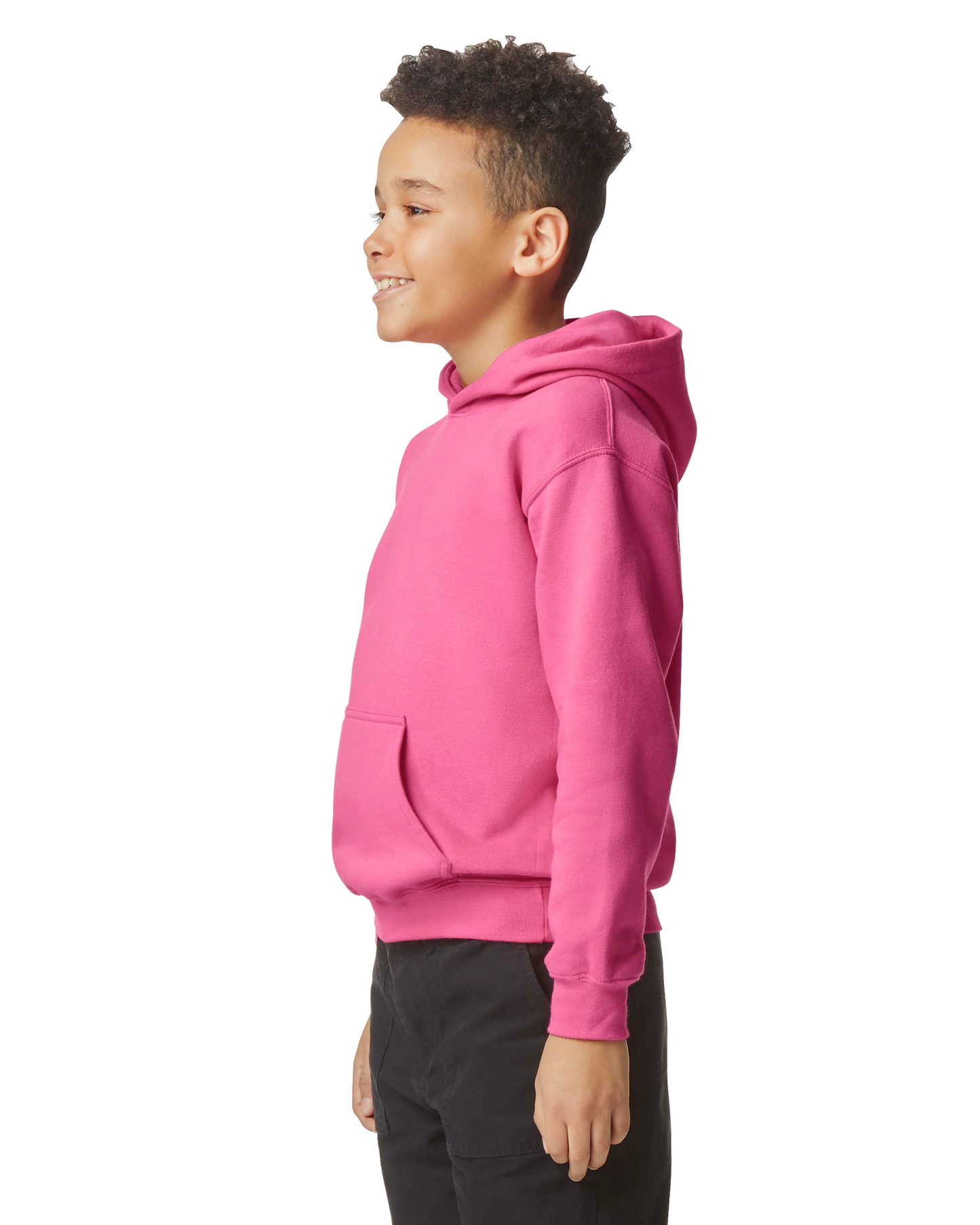 Youth Softstyle Midweight Fleece Hoodie - Pink Lemonade