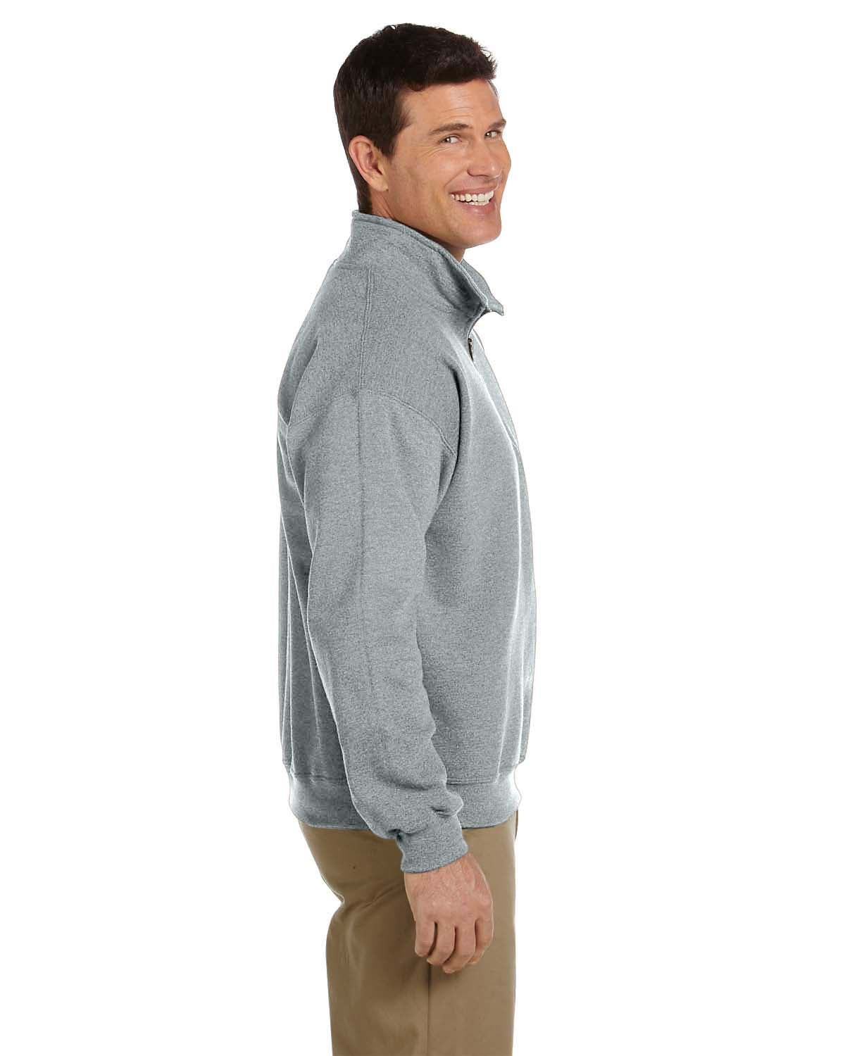 Unisex Heavy Blend™  Vintage Cadet Collar Sweatshirt - Sport Gray
