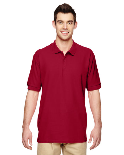 Unisex Premium Cotton® Double Piqué Polo - Cardinal Red