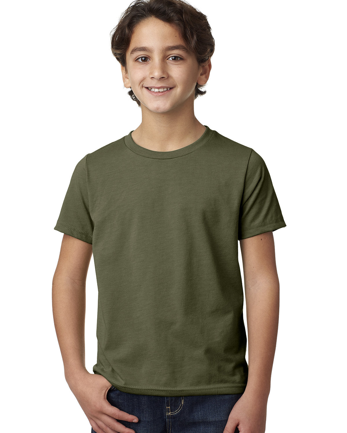 Youth CVC Crew - Military Green