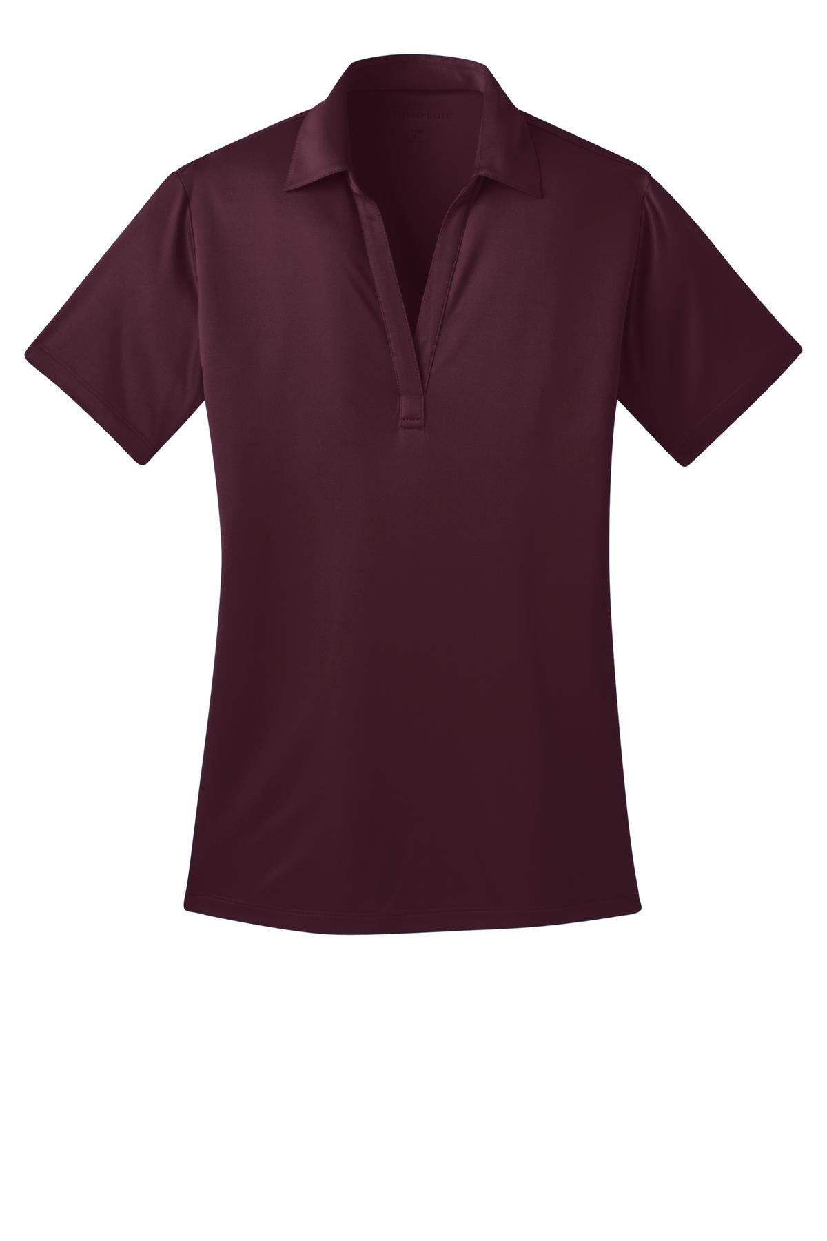 Women's Silk Touch Performance Polo - Maroon