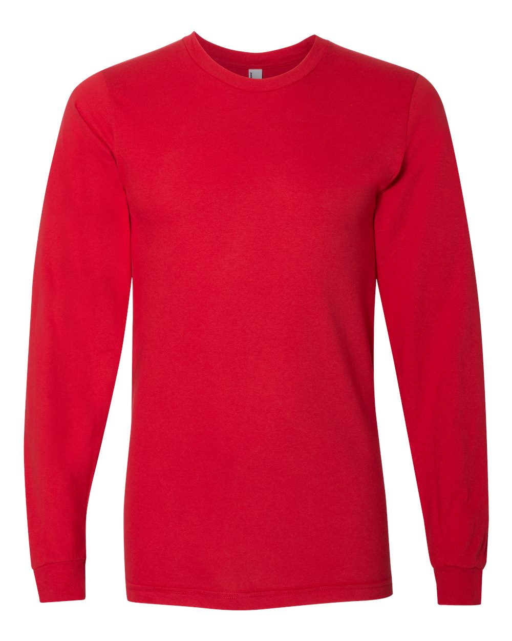 Unisex Fine Jersey Long-Sleeve T-Shirt - Red