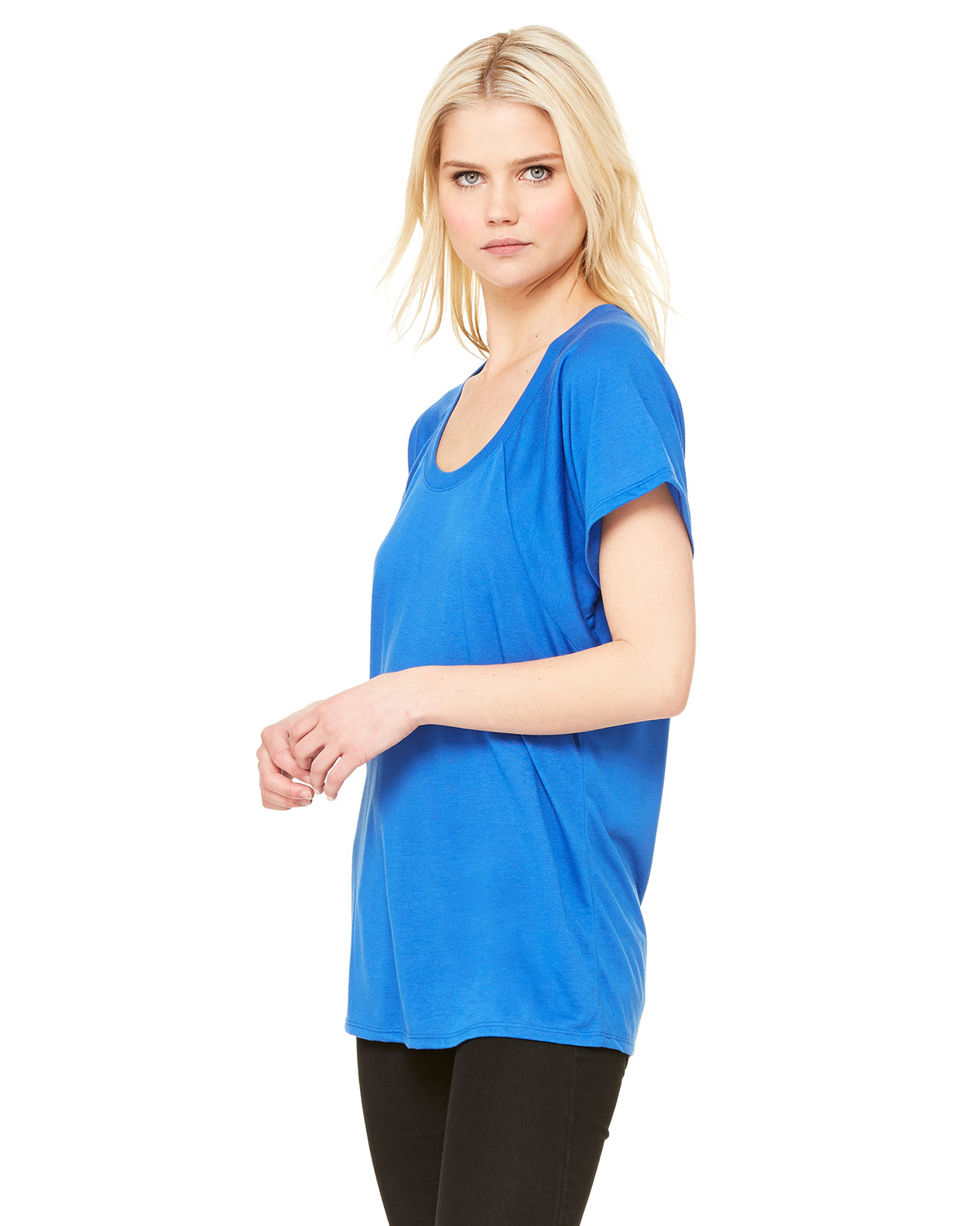 Women's Flowy Raglan T-Shirt - True Royal