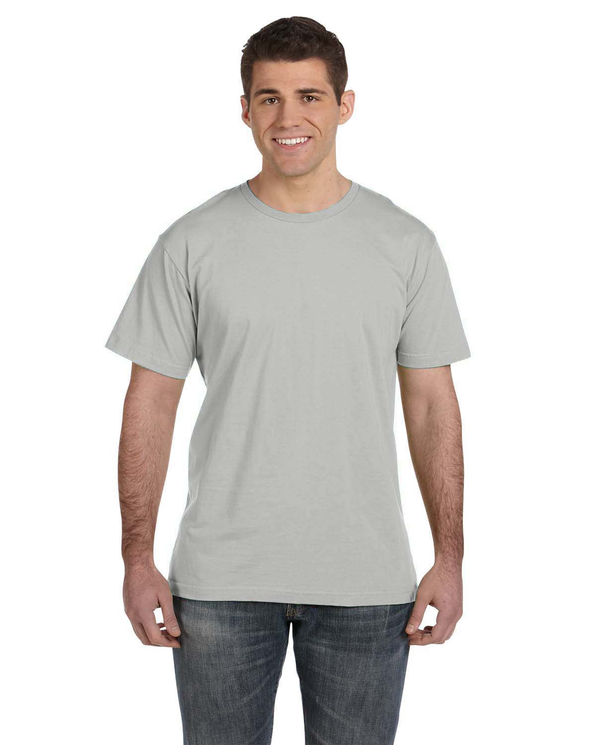 Unisex Fine Jersey T-Shirt - Titanium