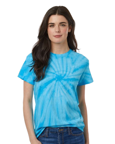 Cyclone Pinwheel Short Sleeve T-Shirt - Turquoise