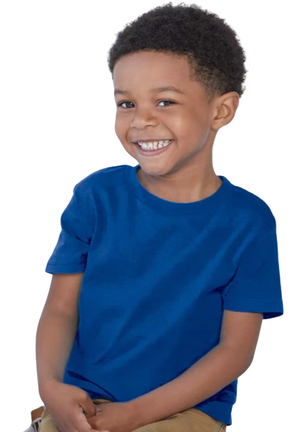 Toddler Cotton Jersey T-Shirt - Royal