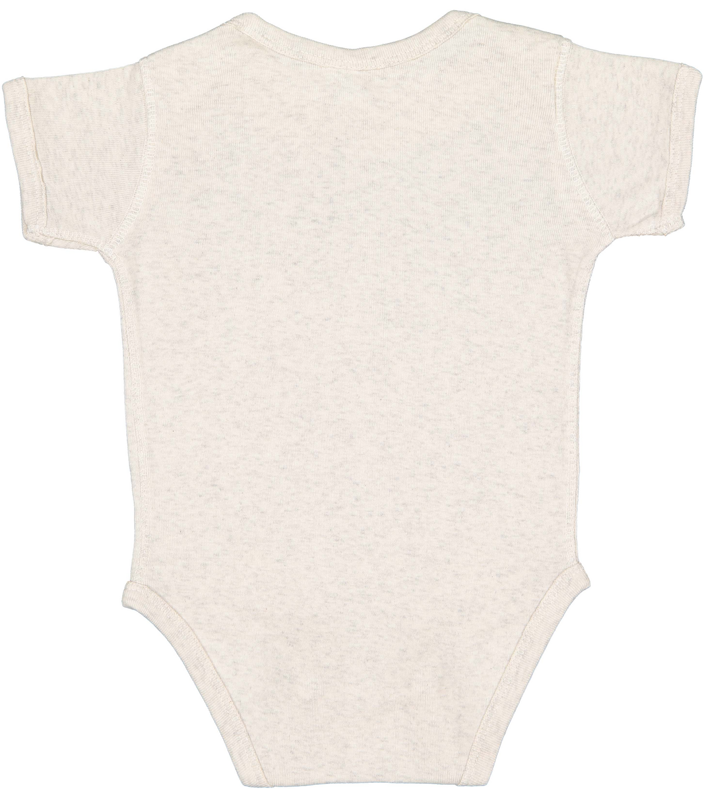 Infant Baby Rib Bodysuit - Natural Heather