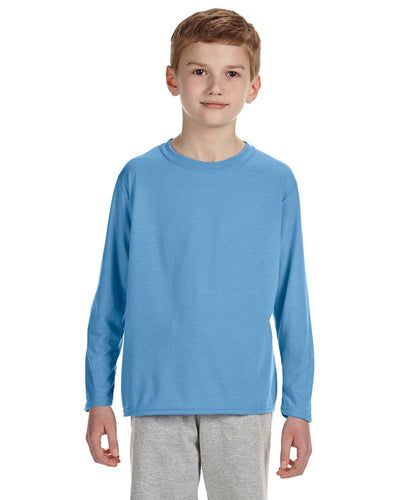 Youth Performance® Youth Long-Sleeve T-Shirt - Carolina Blue