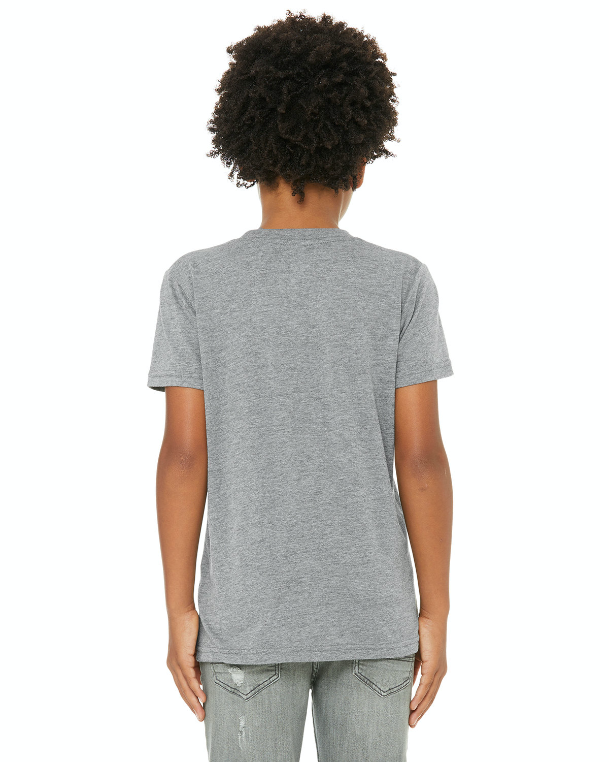 Youth Triblend Short-Sleeve T-Shirt - Gray Triblend