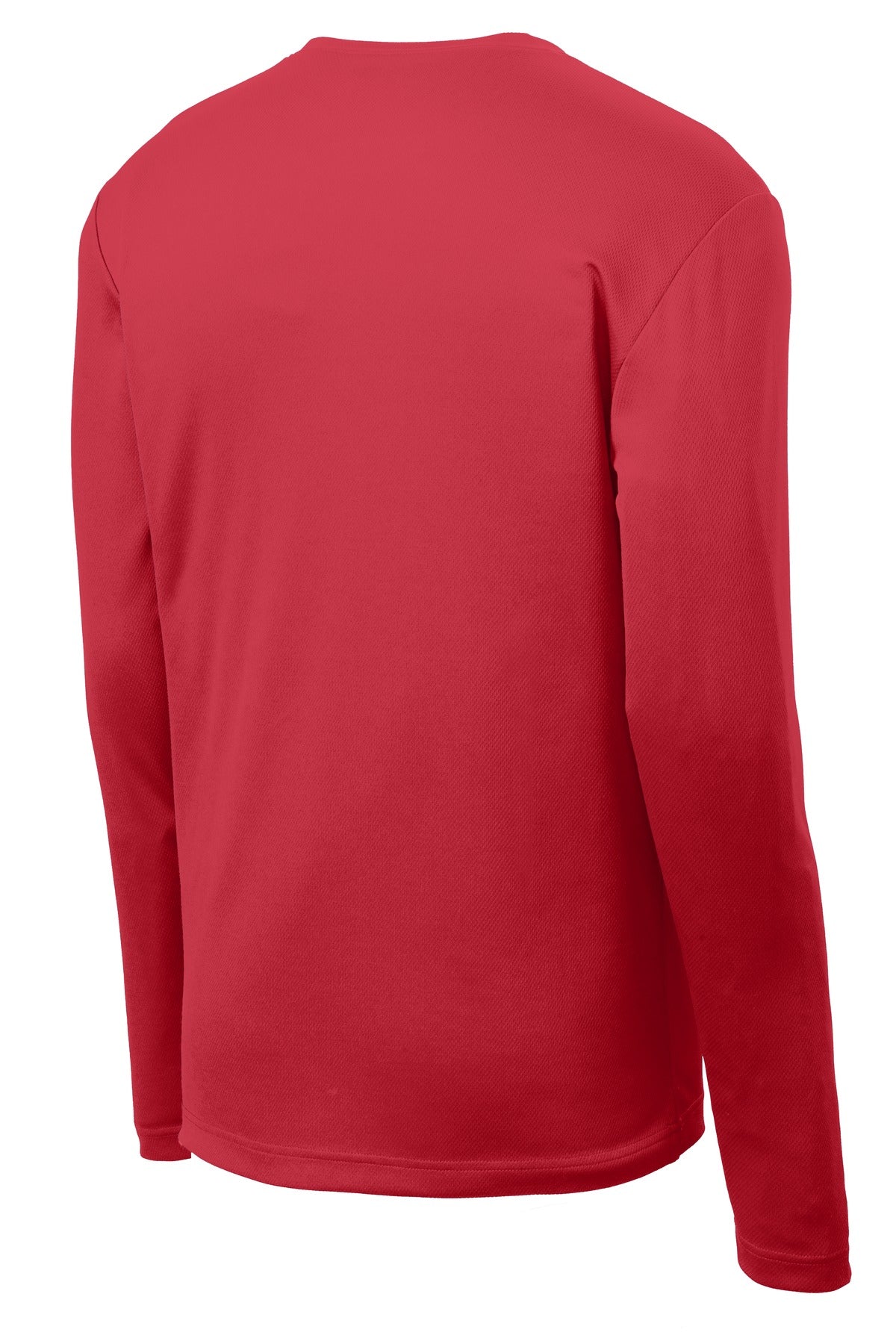 Unisex PosiCharge RacerMesh Long Sleeve Tee - True Red