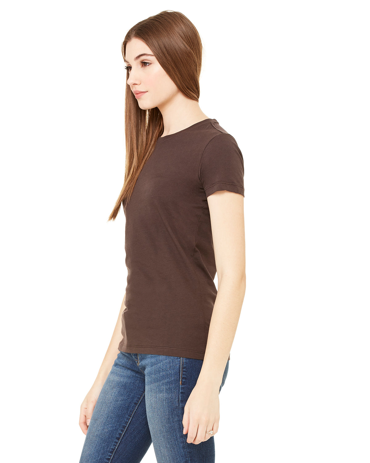 Women's Junior Fit Favorite T-Shirt - Brown