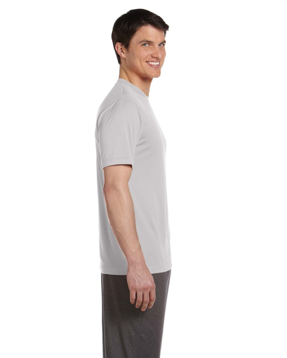 Unisex Performance Short-Sleeve T-Shirt - Sport Silver