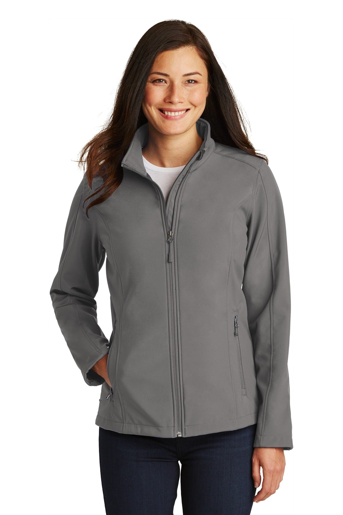 Women's Core Soft Shell Jacket - Deep Smoke