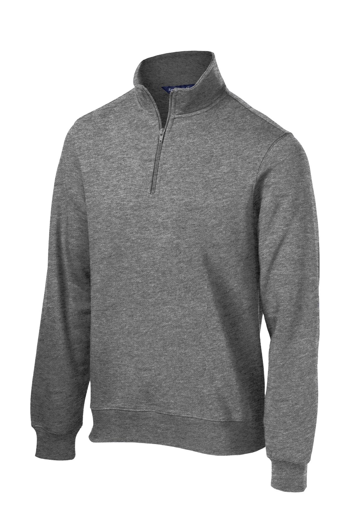 1/4-Zip Sweatshirt - Vintage Heather