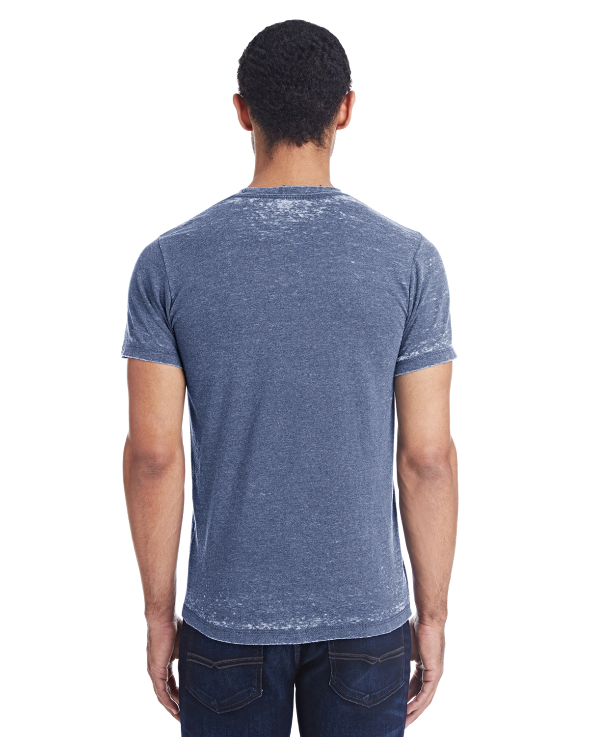 Unisex Acid Wash T-Shirt - Denim