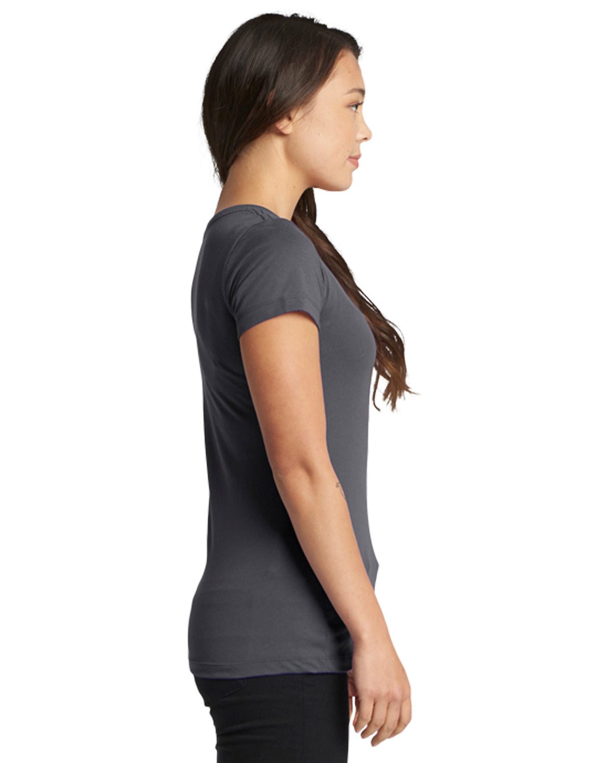 Women's 'Junior Fit' Ideal T-Shirt - Dark Gray