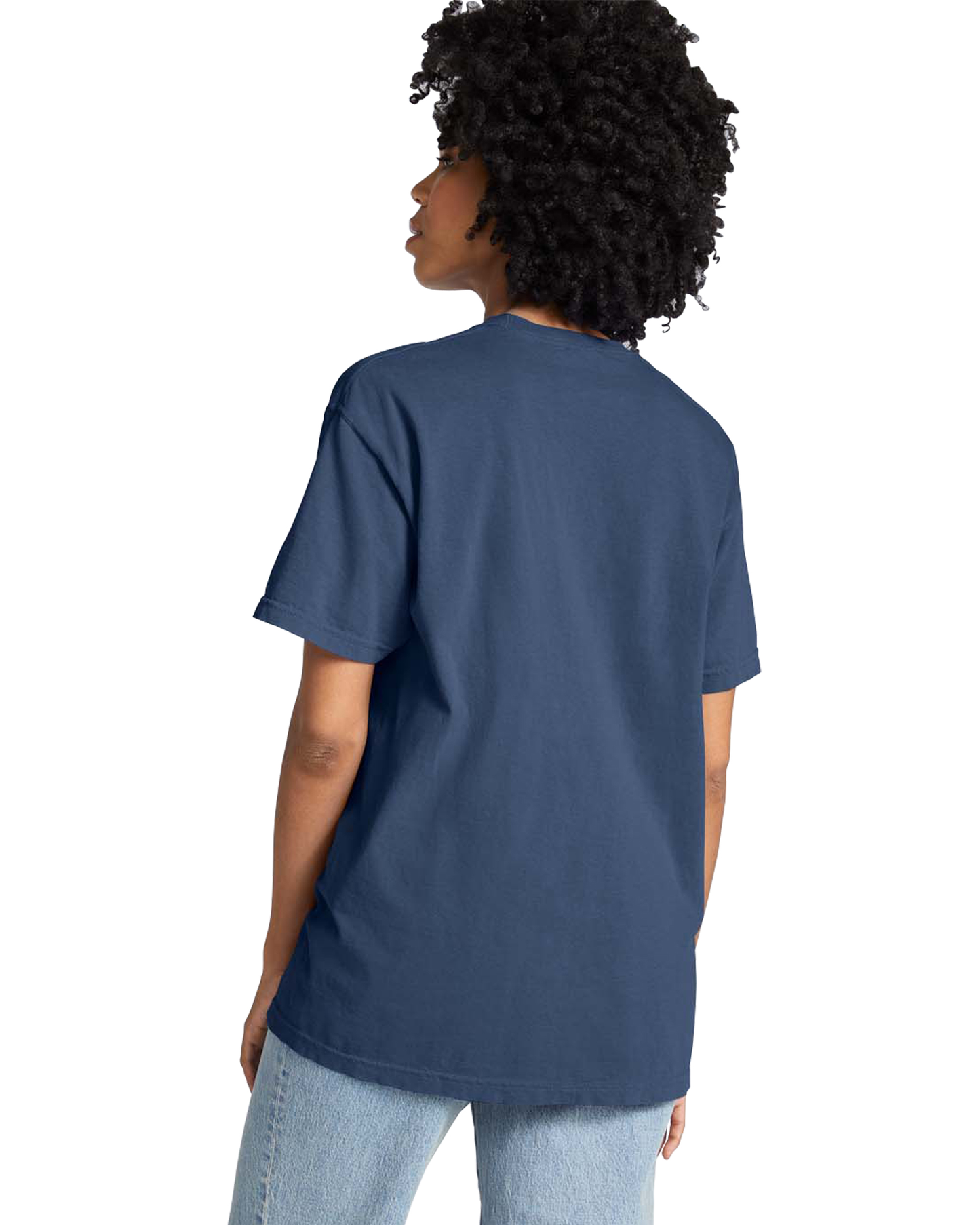 Unisex Heavyweight RS Pocket T-Shirt - Midnight