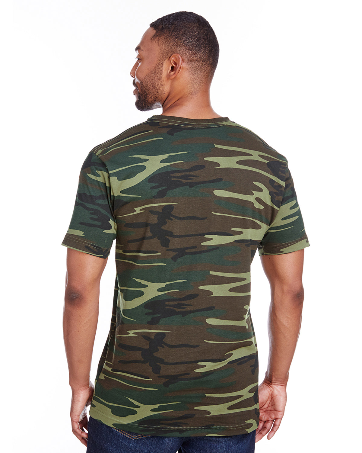 Camo T-Shirt - Green Woodland