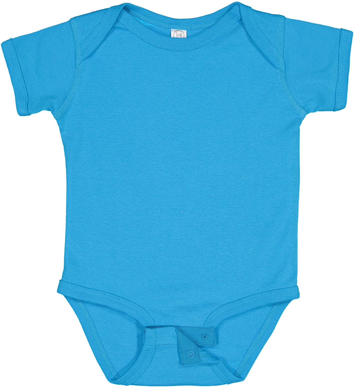 Infant Baby Rib Bodysuit - Aqua