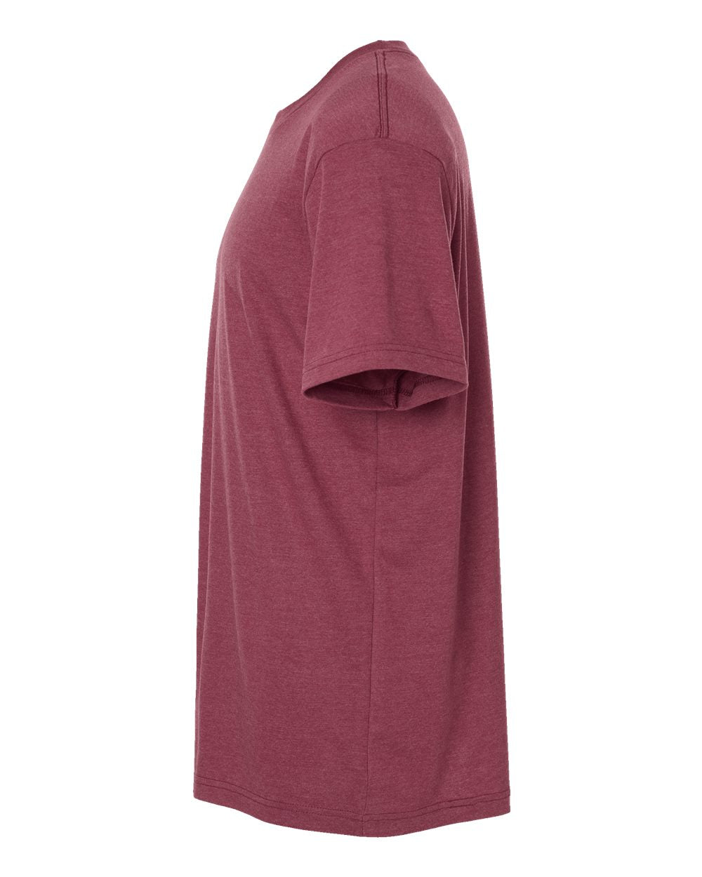 Unisex CVC T-Shirt - Heather Cranberry