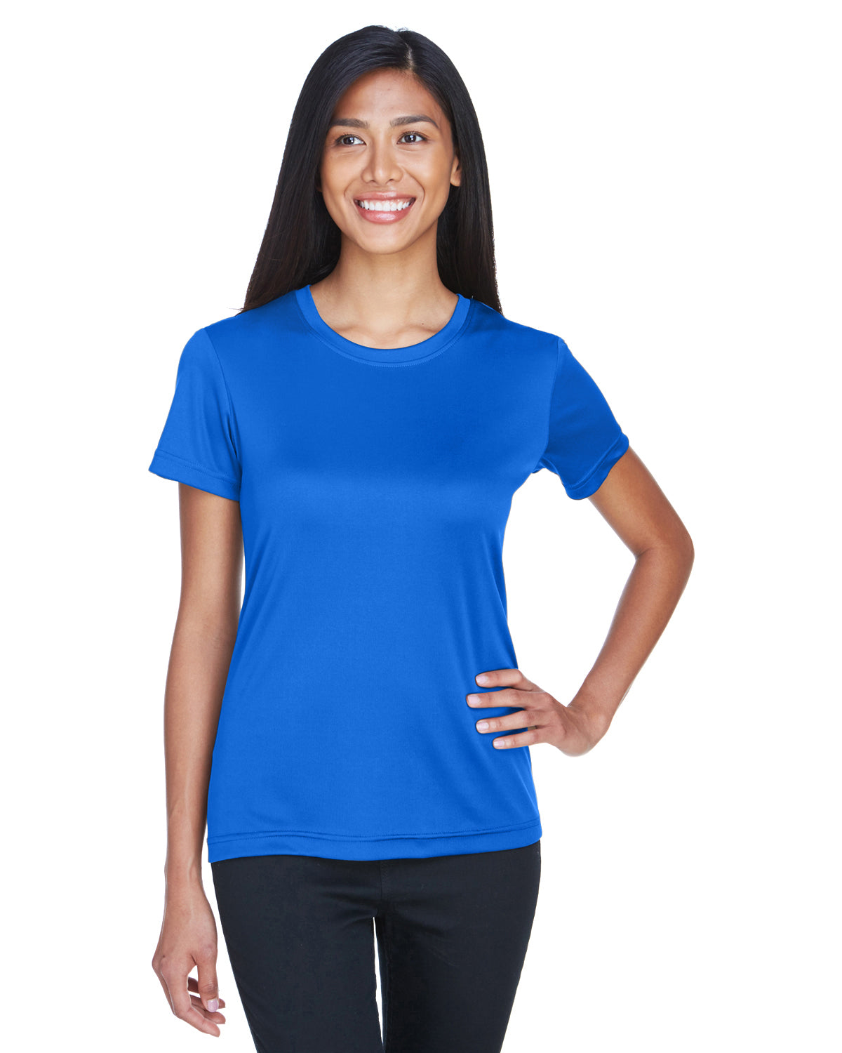 Women's Cool & Dry Basic Performance T-Shirt - Royal