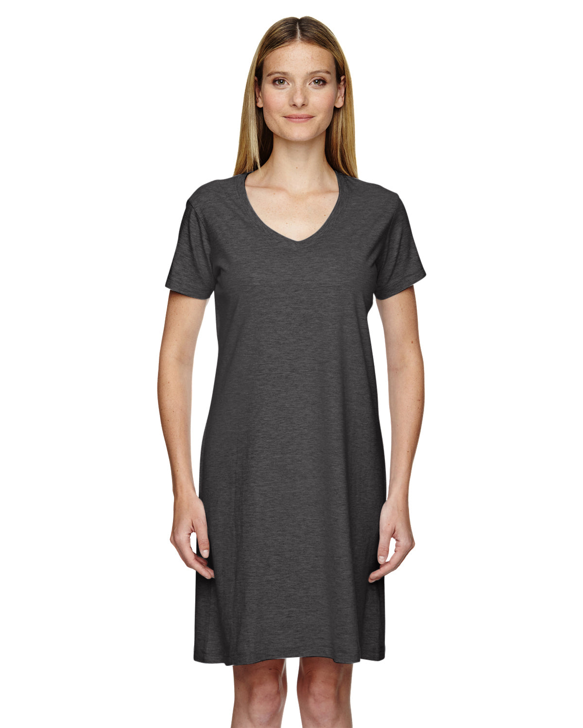 Women's V-Neck Cover-Up - Vintage Smoke
