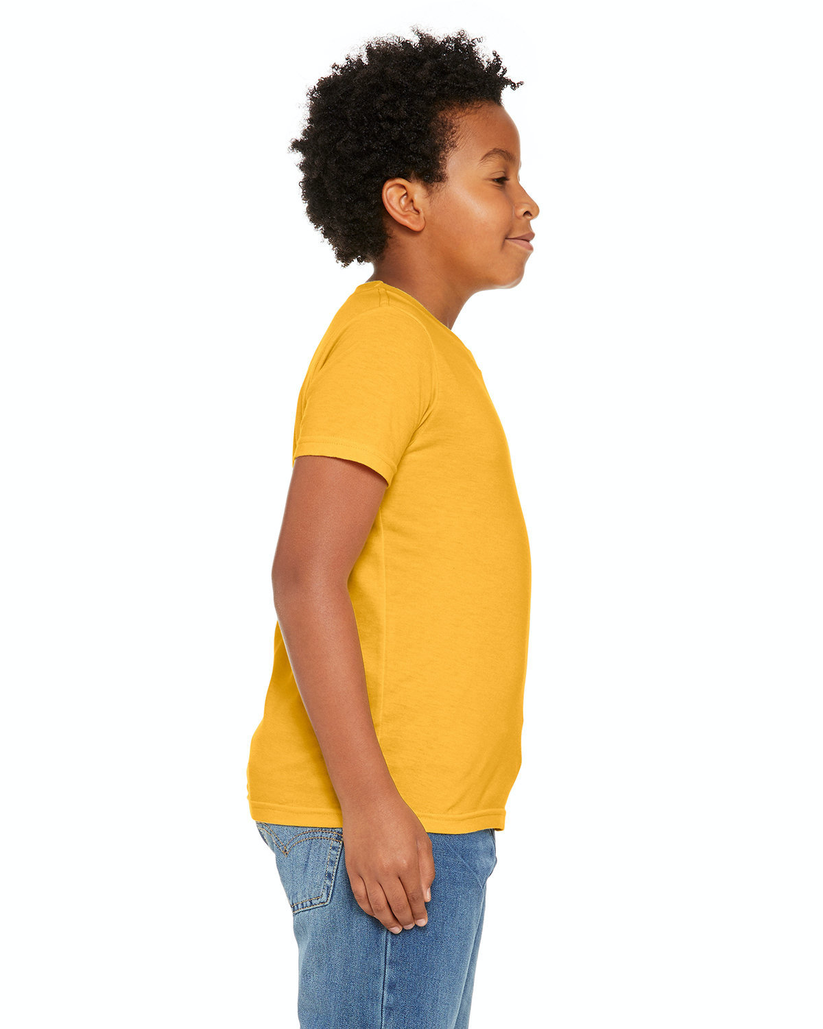 Youth Jersey T-Shirt - Heather Yellow Gold