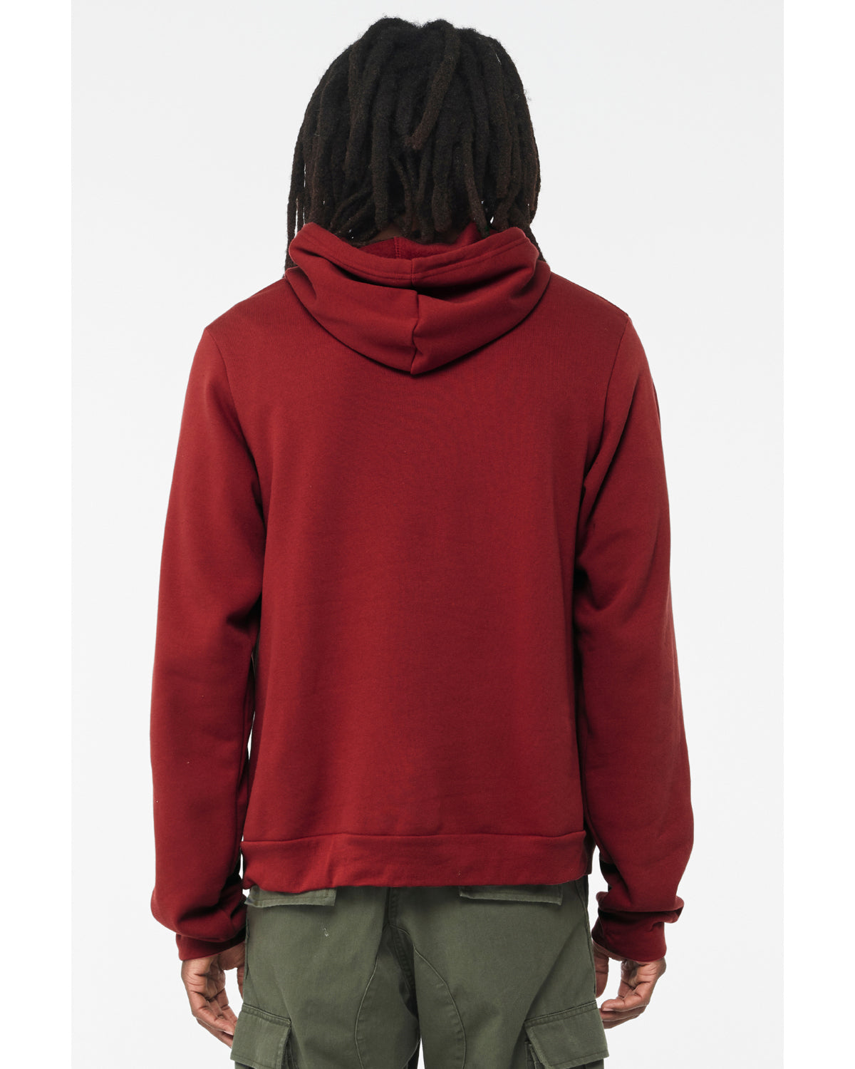 Unisex Sponge Fleece Pullover Hoodie - Cardinal