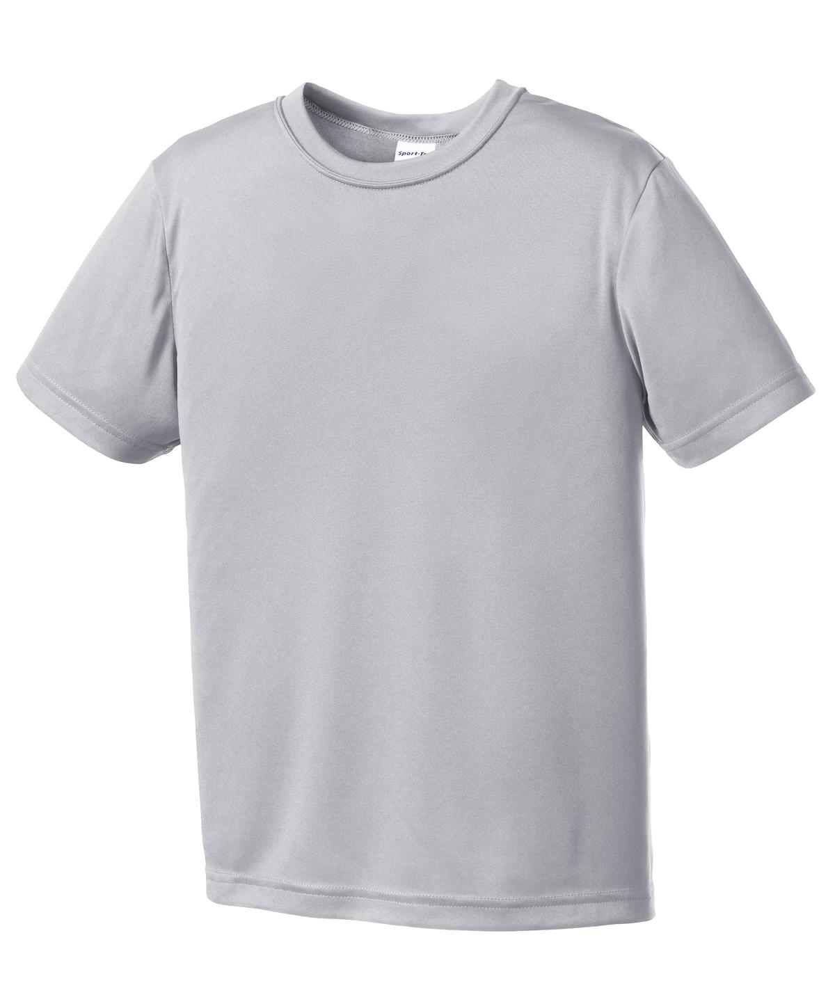Youth PosiCharge Competitor Tee - Silver