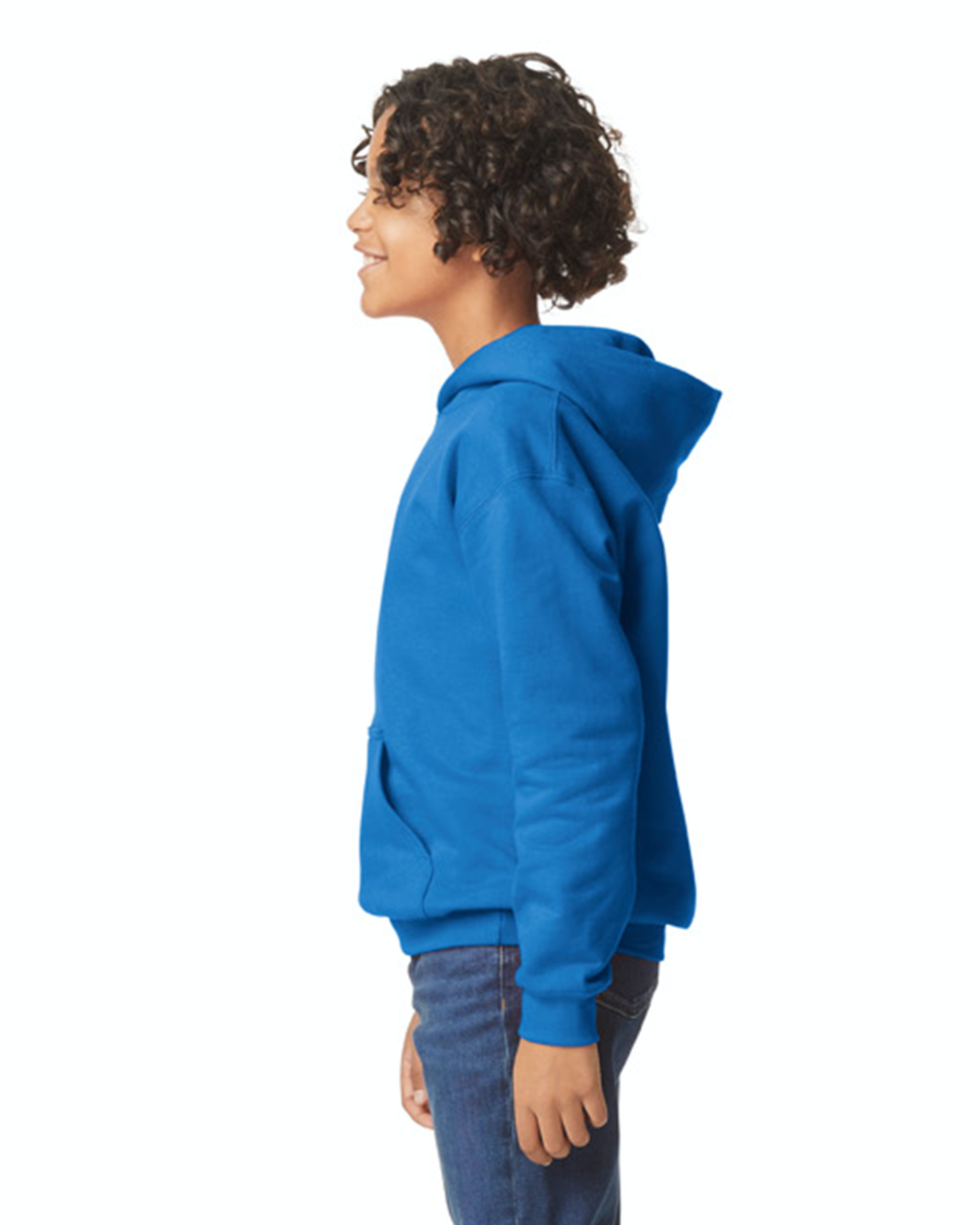 Youth Softstyle Midweight Fleece Hoodie - Royal