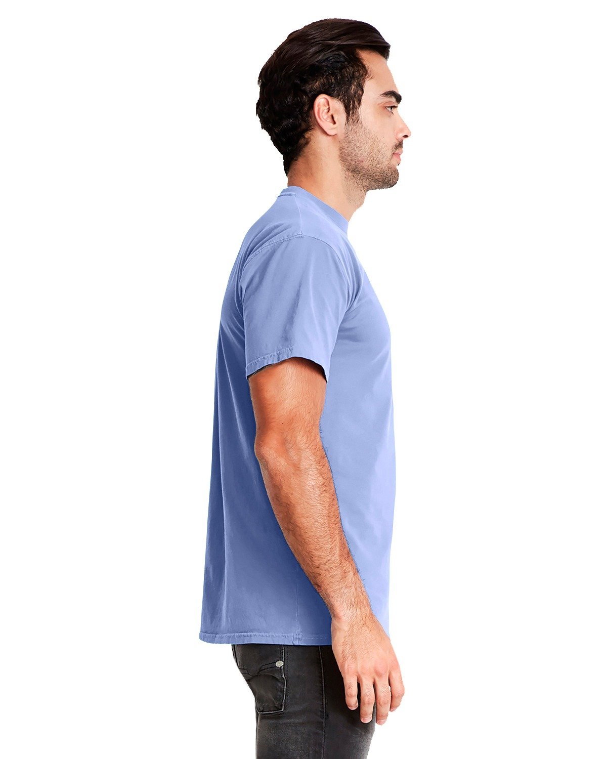 Unisex Inspired Dye Crew - Peri Blue