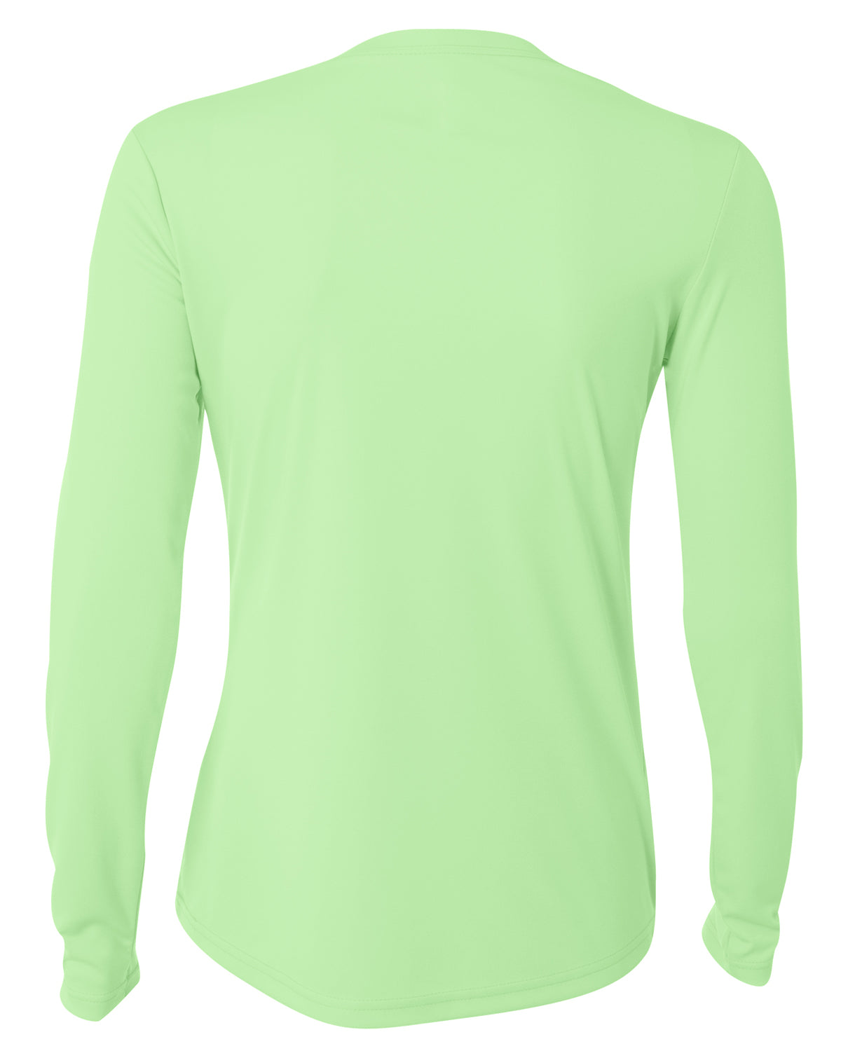 Women's Long Sleeve Cooling Performance Crew Shirt - LIGHT LIME
