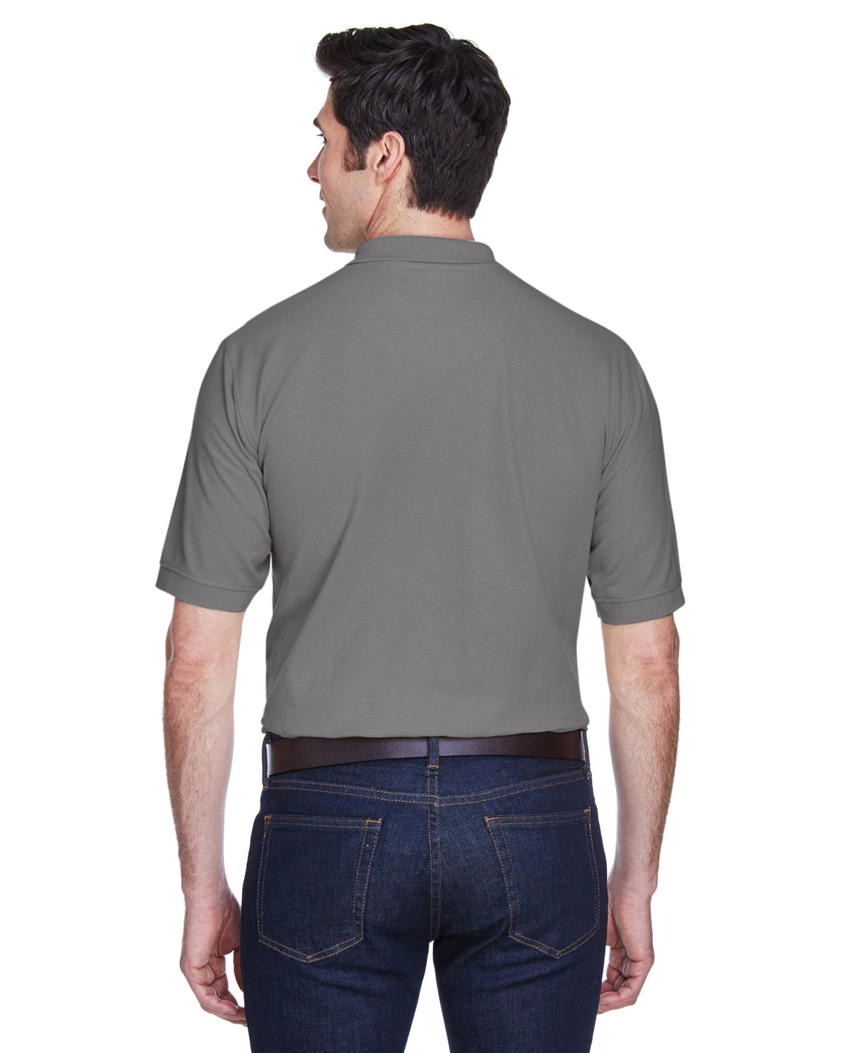 Men's Whisper Piqué Polo - Graphite