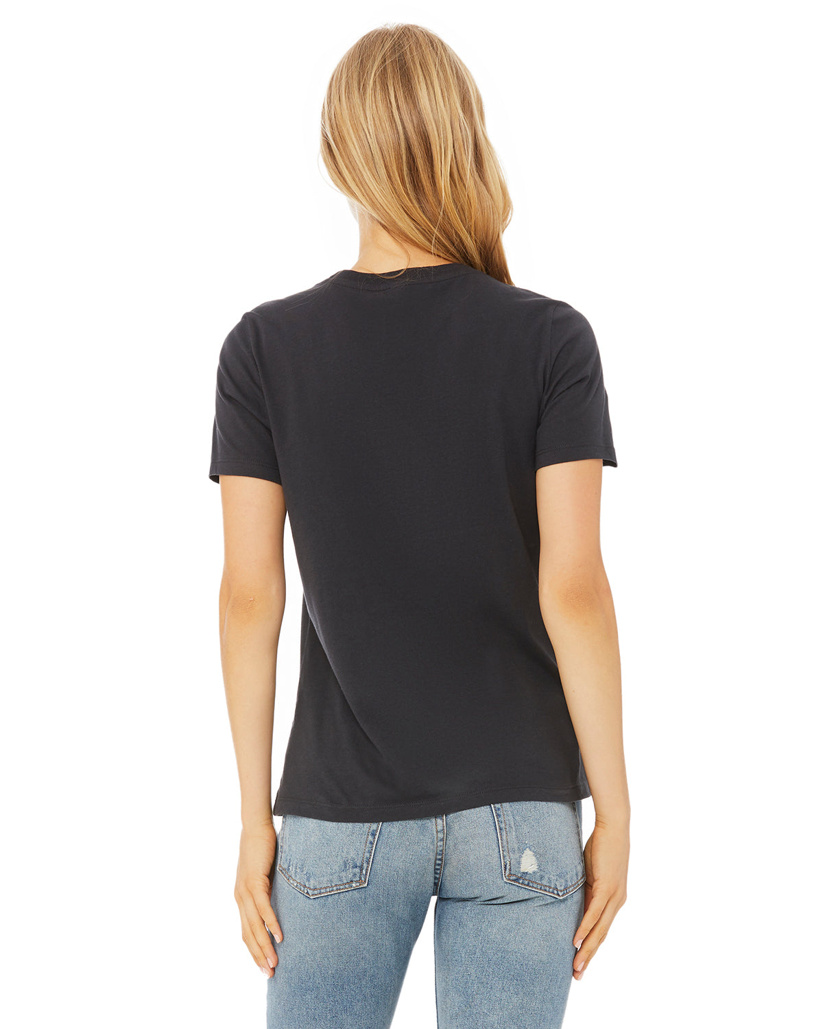 Women's Relaxed Jersey Short-Sleeve T-Shirt - Dark Gray