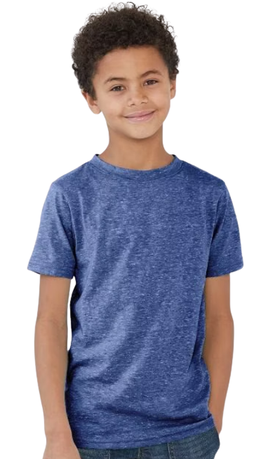 Youth Harborside Melange T-Shirt - Royal Melange