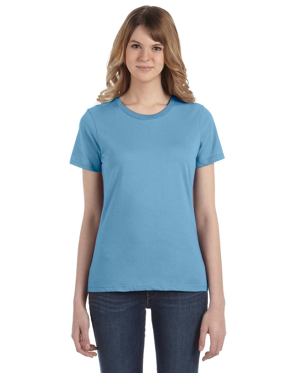 Women's Lightweight T-Shirt - Light Blue