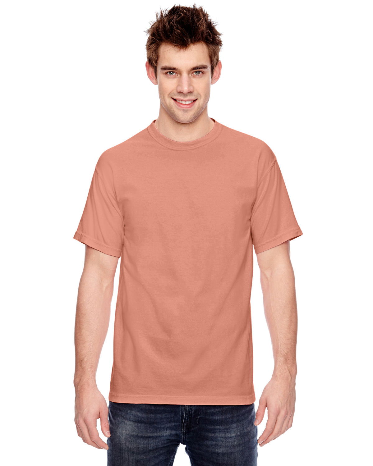 Unisex Heavyweight RS T-Shirt - Terracotta
