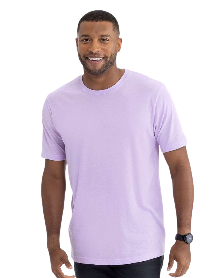 Unisex Poly/Cotton Crew - Lavender