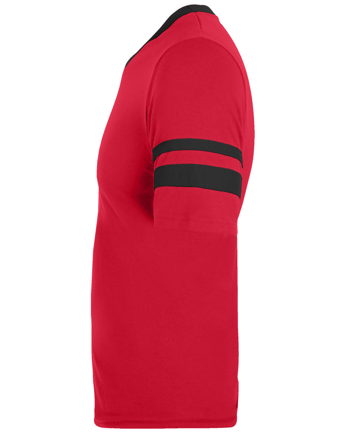 Unisex Sleeve Stripe Jersey - Red / Black