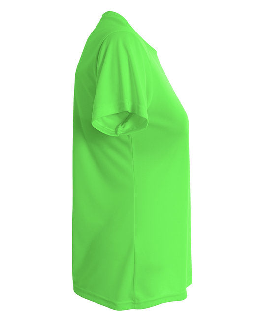 Women's Cooling Performance T-Shirt - SAFETY GREEN