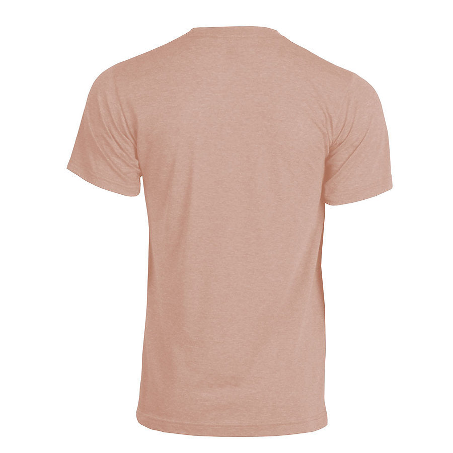 Unisex Poly-Rich Tee - Heather Peach