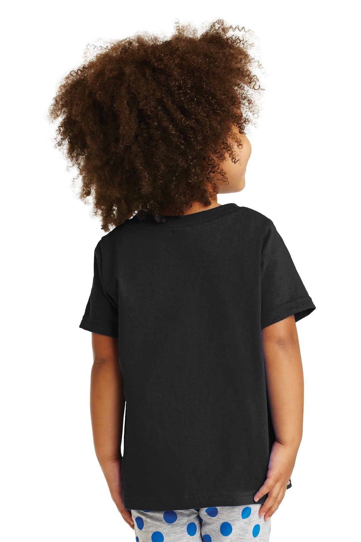 Toddler Core Cotton Tee - Jet Black