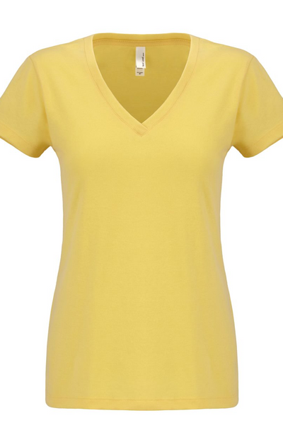 Women's Sueded V - Banana Cream