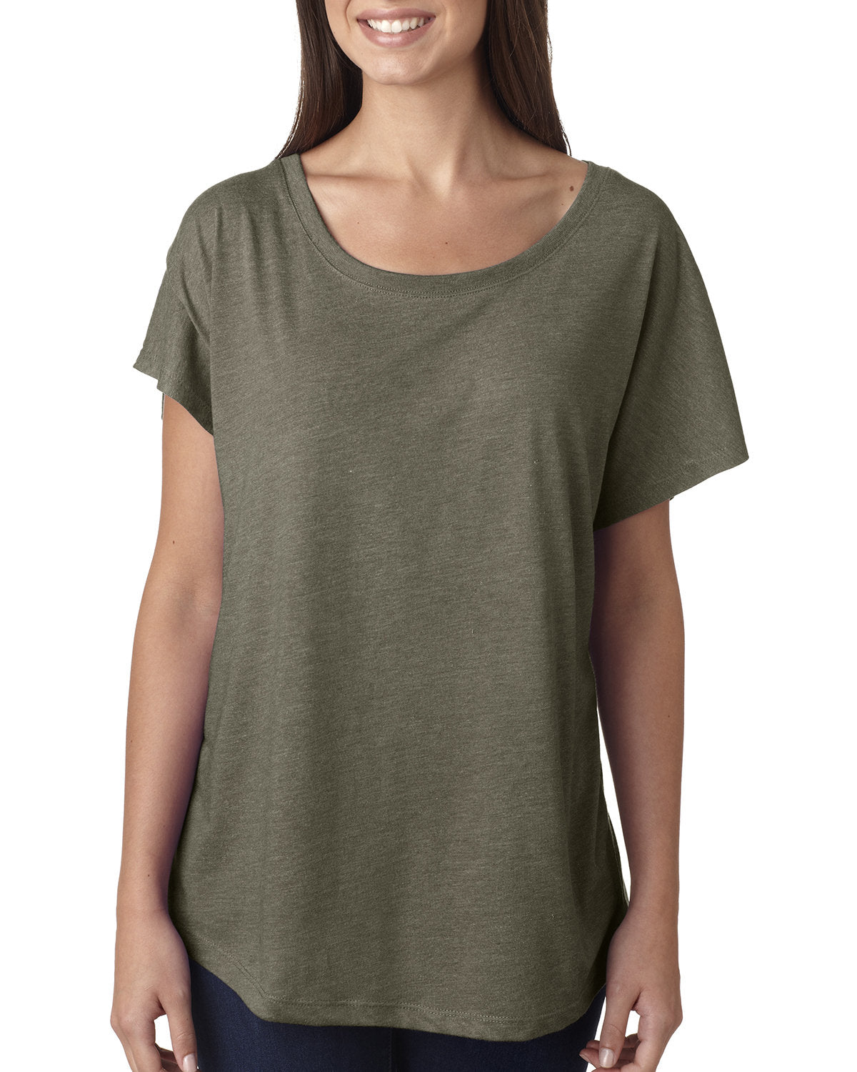 Women's Triblend Dolman - Venetian Gray