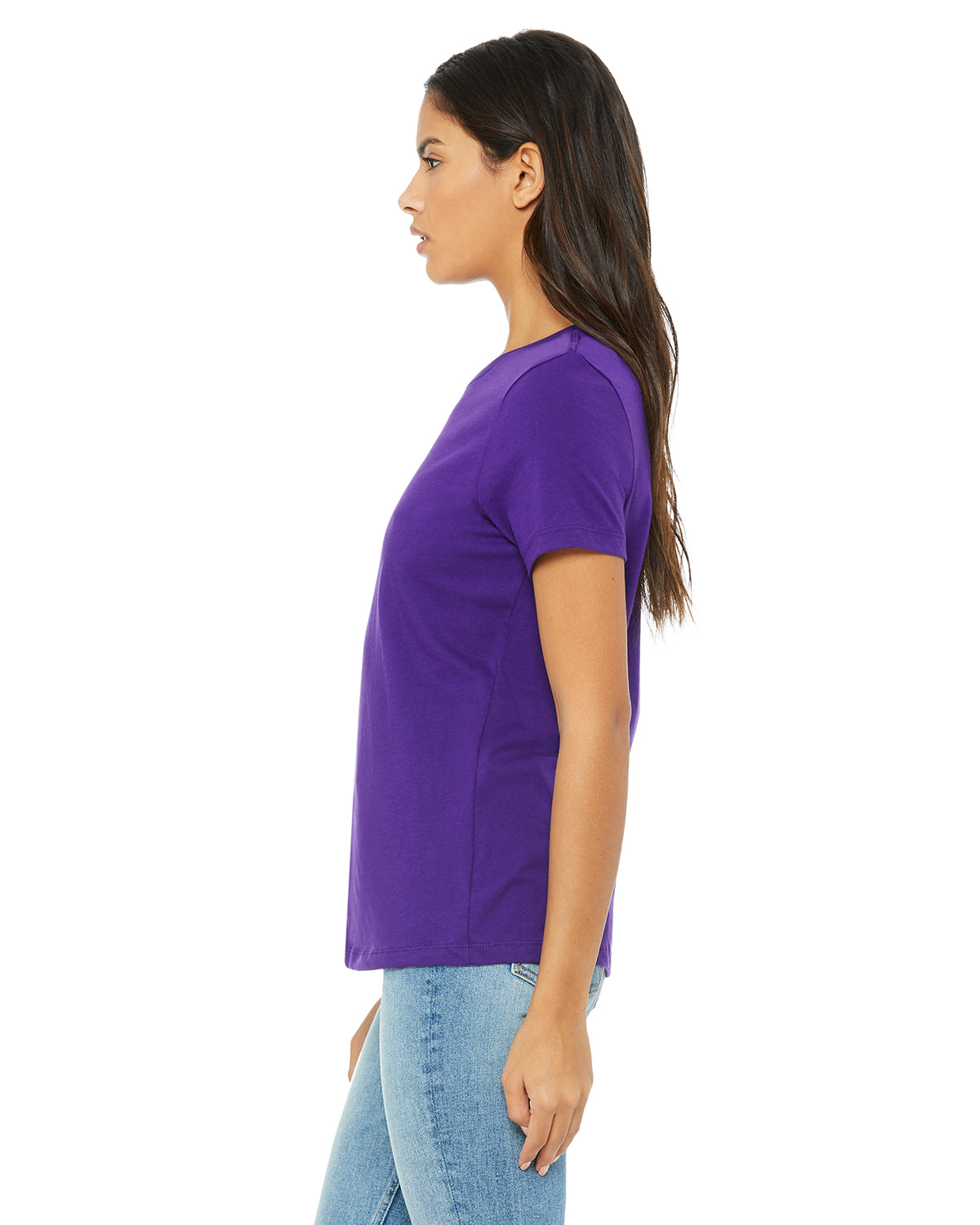 Women's Relaxed Jersey Short-Sleeve T-Shirt - Team Purple