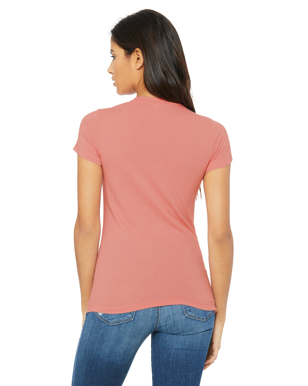 Women's Junior Fit Favorite T-Shirt - Heather Pink