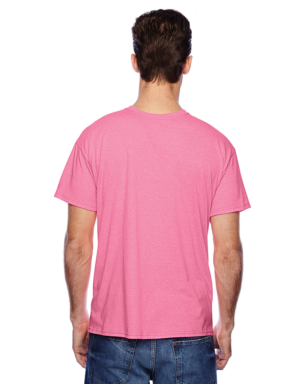 Unisex CVC X-Temp® Performance T-Shirt - Neon Pink Heather