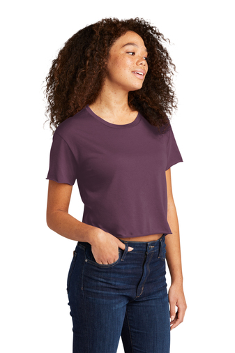 Women's Festival Cali Crop T-Shirt - Shiraz