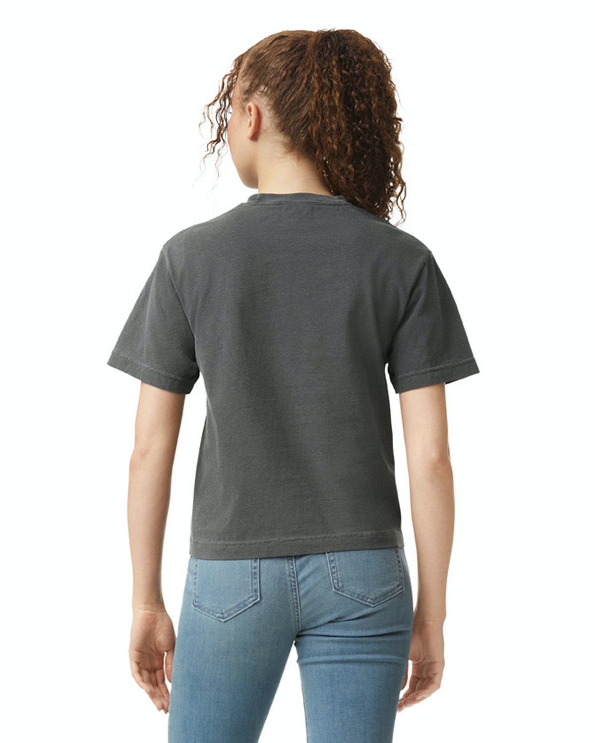 Heavyweight Women's Boxy Tee - Pepper